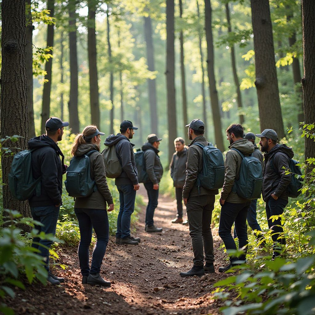 Our team working on eco projects in Romania
