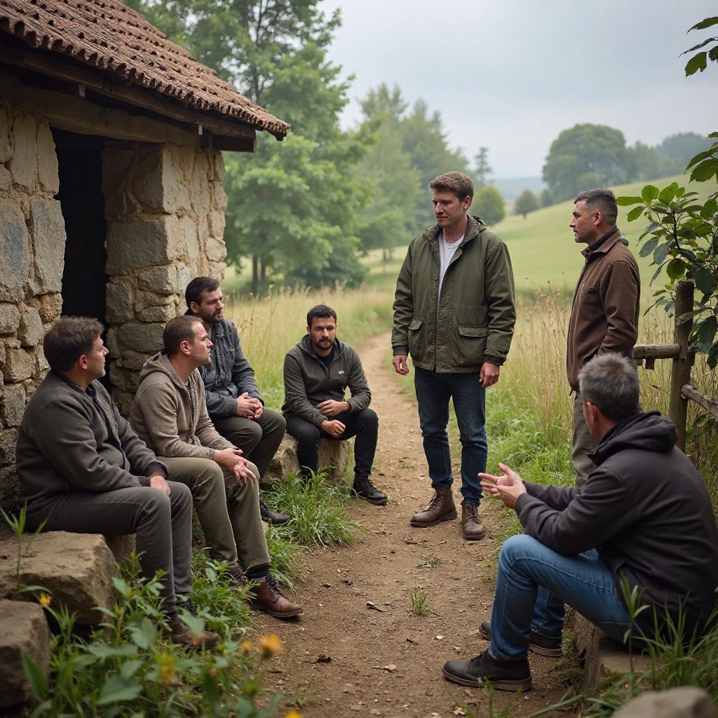 Community meeting with local stakeholders