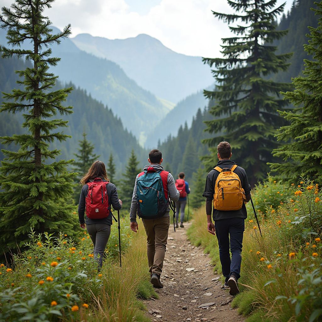 Eco-tourism activities in Romanian wilderness